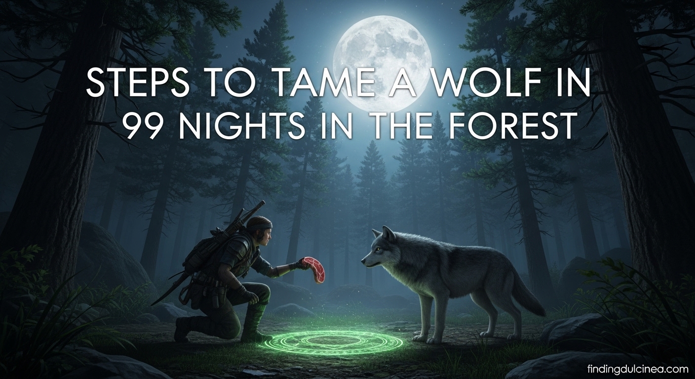 Tame a Wolf in 99 Nights in the Forest