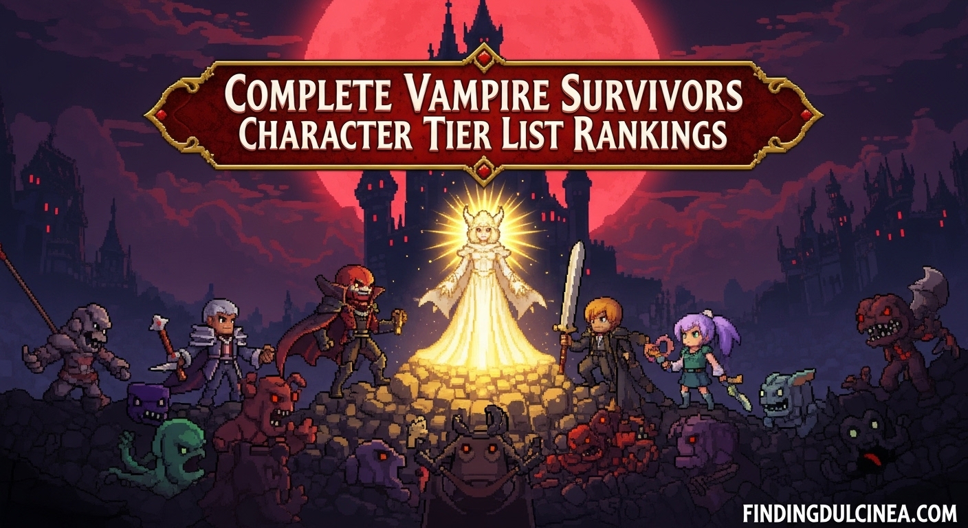 Vampire Survivors Character Tier List