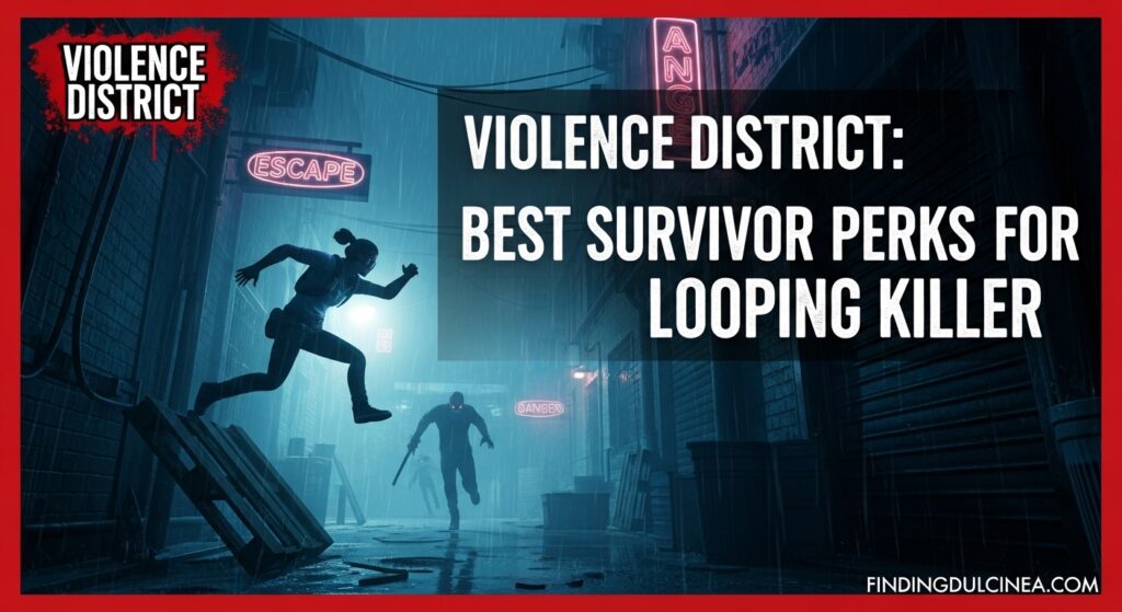 Violence District Best Survivor Perks for Looping Killer