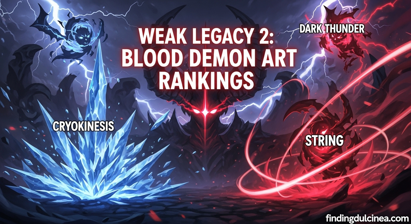 Weak Legacy 2 Blood Demon Art Tier List