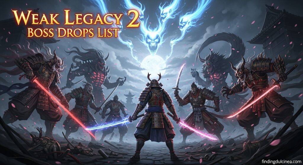 Weak Legacy 2 Boss Drops List