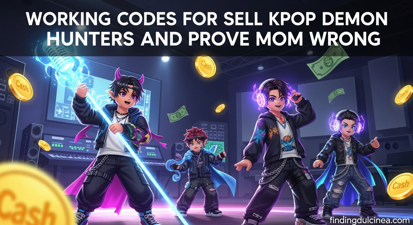 Sell KPop Demon Hunters & Prove Mom Wrong Codes