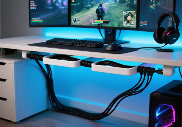 Best Gaming Desk Cable Management 2025: 10 Products Tested - FindingDulcinea