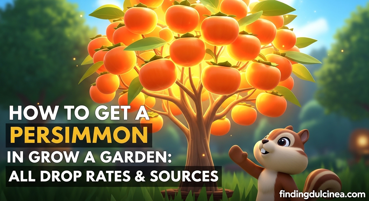 get Persimmon in Grow a Garden