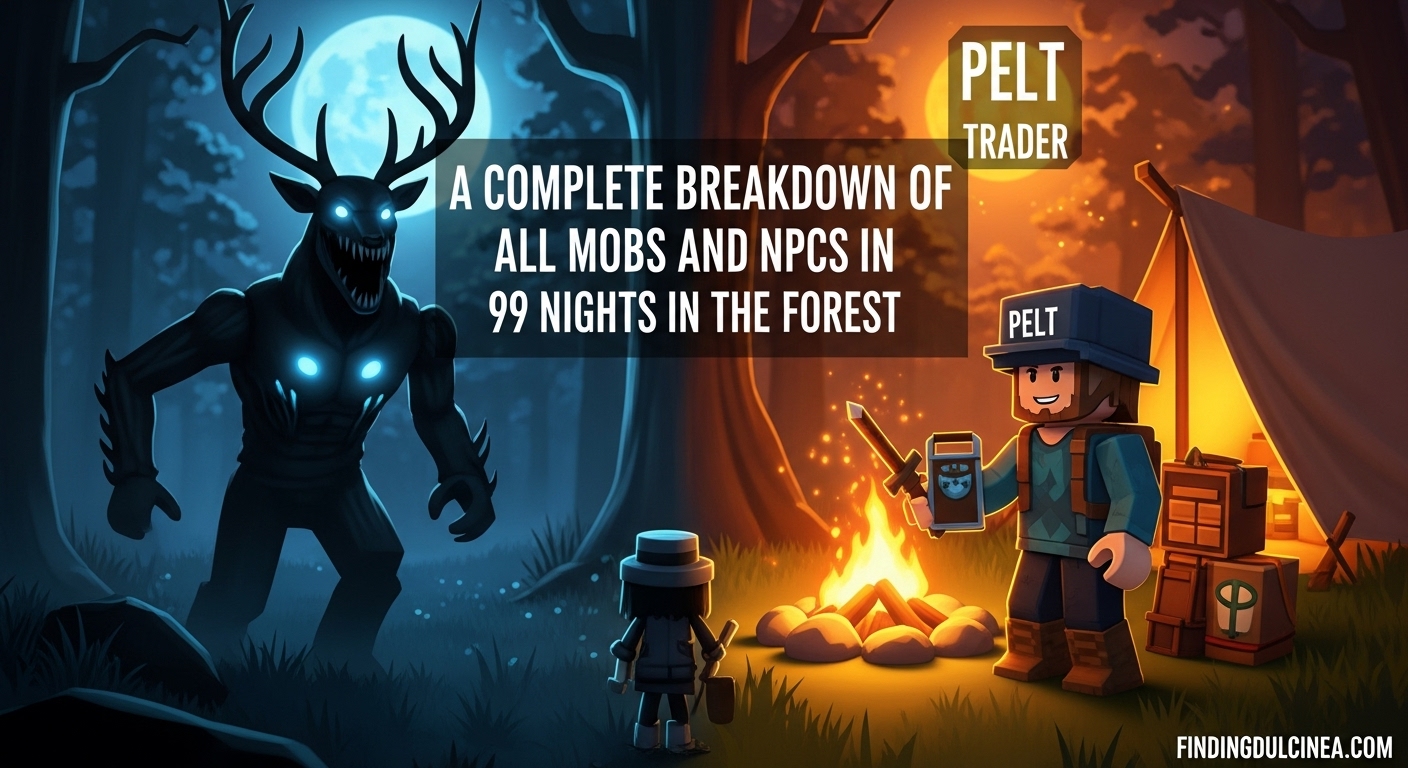 mobs and NPCs in 99 Nights in the Forest