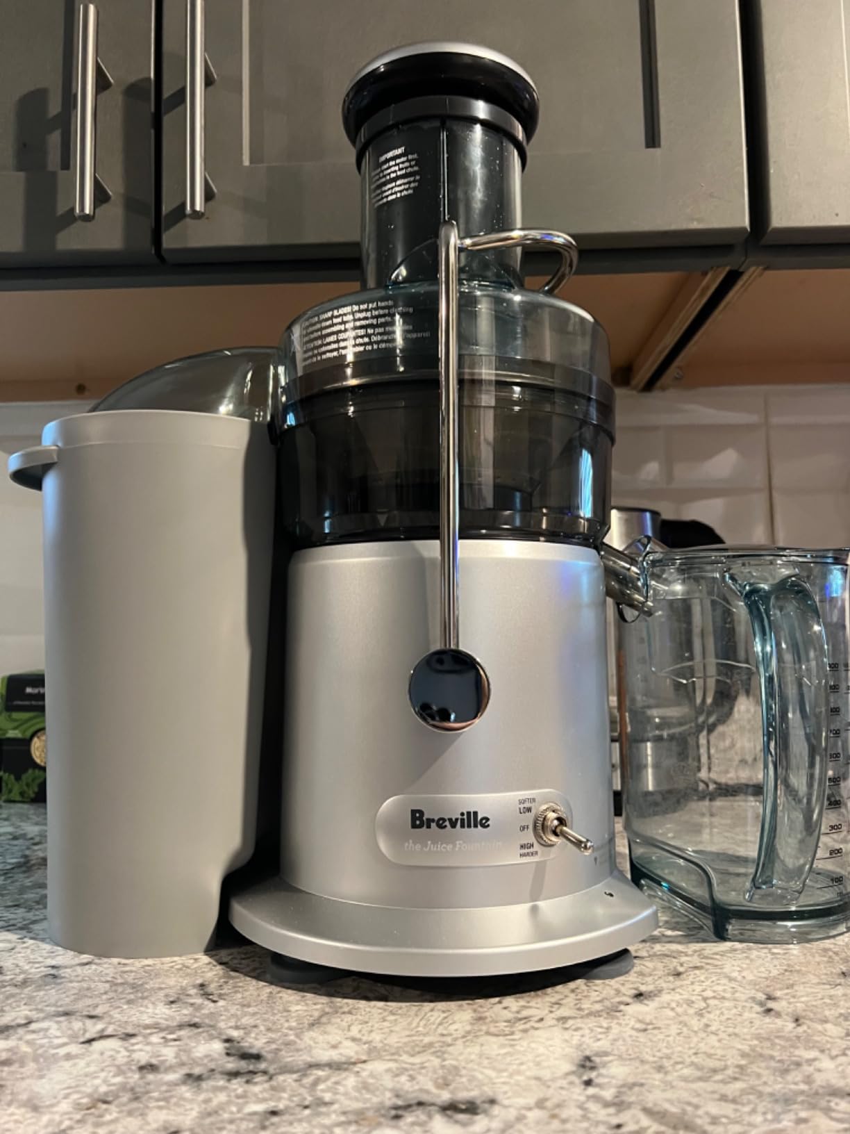 Breville Juice Fountain Plus JE98XL, Silver Customer Review Breville Juice Fountain Plus JE98XL, Silver - Customer Photo 1