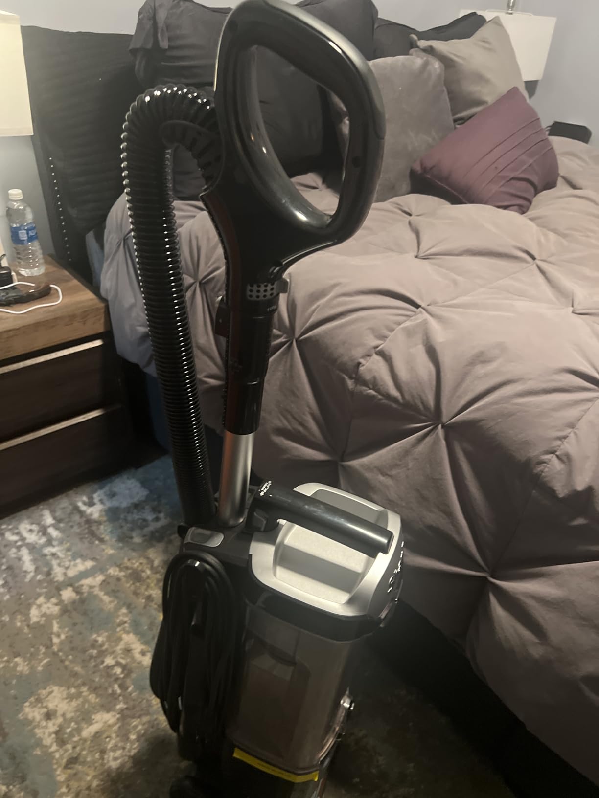 Shark NV752 Rotator Powered Lift-Away TruePet Upright Vacuum with HEPA Filter, Large Dust Cup Capacity, LED Headlights, Upholstery Tool, Perfect Pet Power Brush & Crevice Tool, Bordeaux - Customer Photo 3