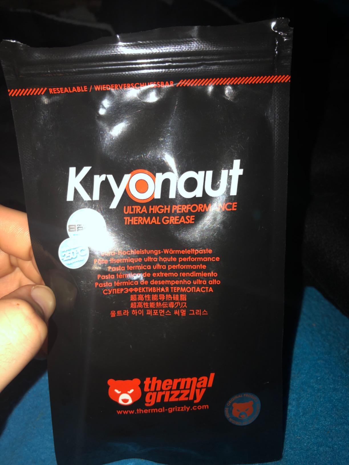 Thermal Grizzly Kryonaut - 1 Gram - Extremly High Performance Thermal Paste - for Demanding Applications and Overclocking CPU/GPU/PS4/PS5/Xbox - Customer Photo 1