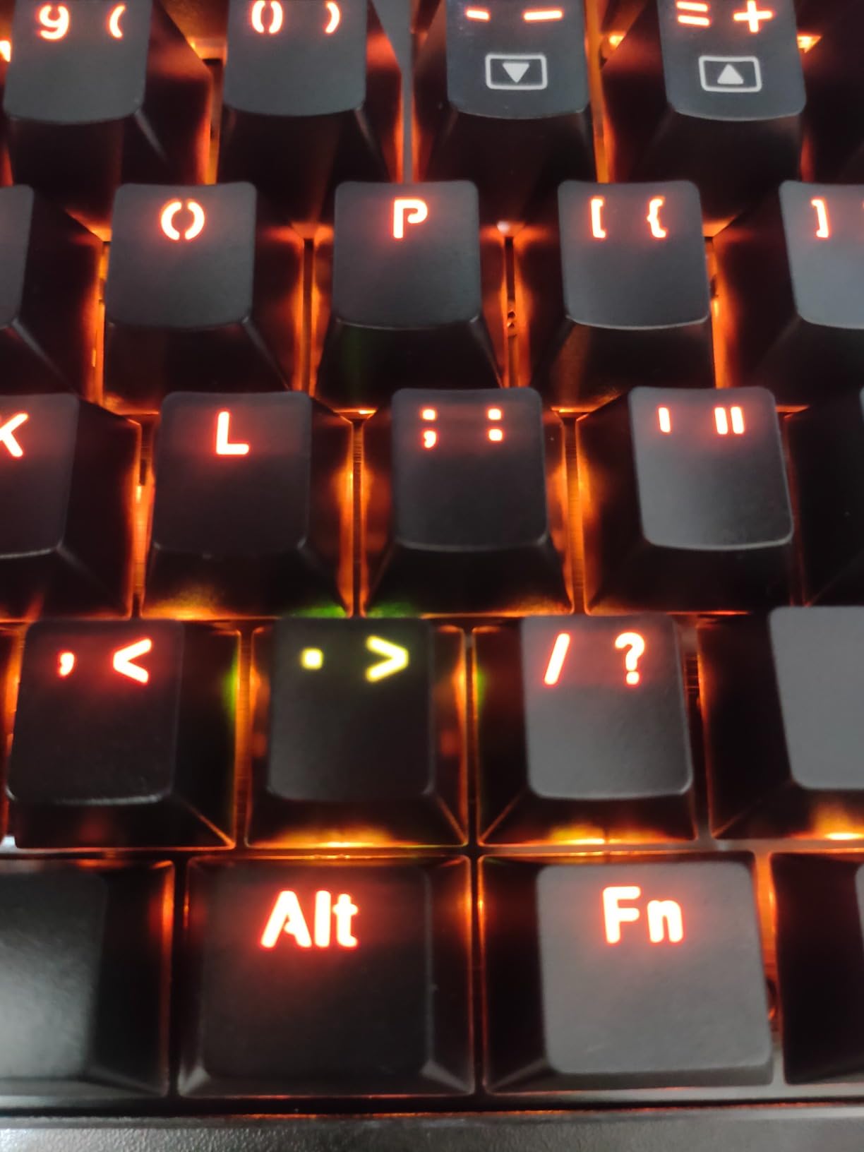 Redragon K556 RGB LED Backlit Wired Mechanical Gaming Keyboard, 104 Keys Hot-Swap Mechanical Keyboard w/Aluminum Base, Upgraded Socket and Noise Absorbing Foams, Soft Tactile Brown Switch - Customer Photo 4