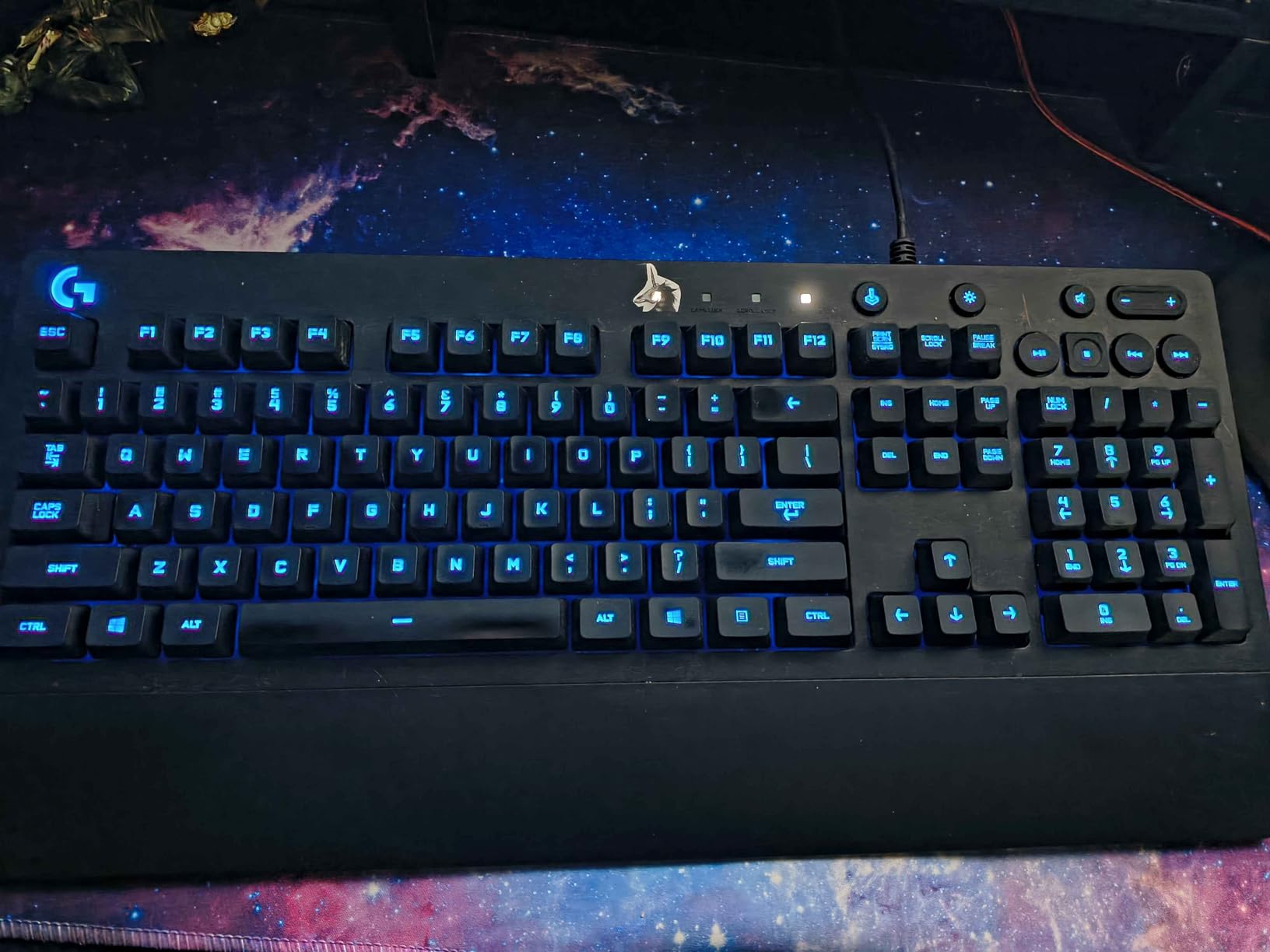 Logitech G213 Prodigy Wired Gaming Keyboard, LIGHTSYNC RGB Backlit Keys, Spill-Resistant, Customizable Keys, Dedicated Multi-Media Keys – Black - Customer Photo 2