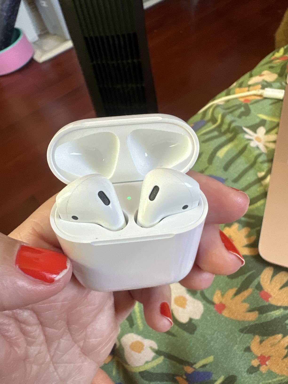 Apple AirPods 2 with Charging Case - White (Renewed) - Customer Photo 2