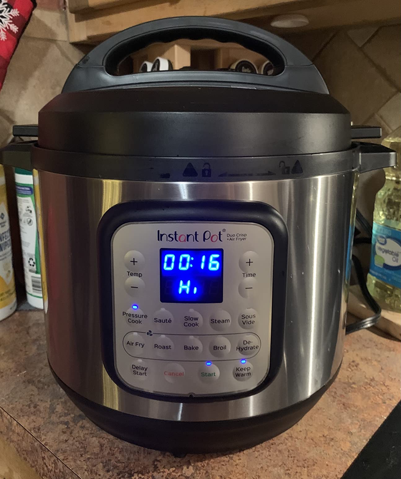 Instant Pot Duo Crisp 11-in-1 Air Fryer and Electric Pressure Cooker Combo with Multicooker Lids, 8QT customer photo 2