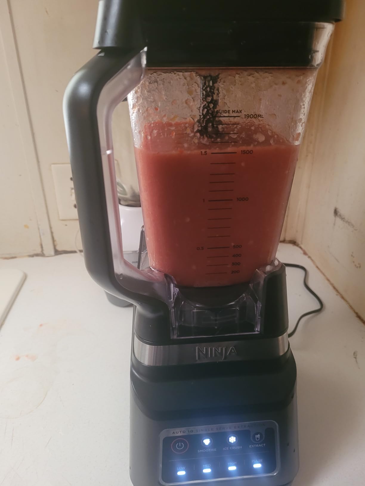 Ninja Professional Plus Blender with Auto-iQ, Smoothie and Ice Cream Maker, 1400W, 72-oz. Total Crushing Pitcher, Dark Grey, BN701 customer photo 2