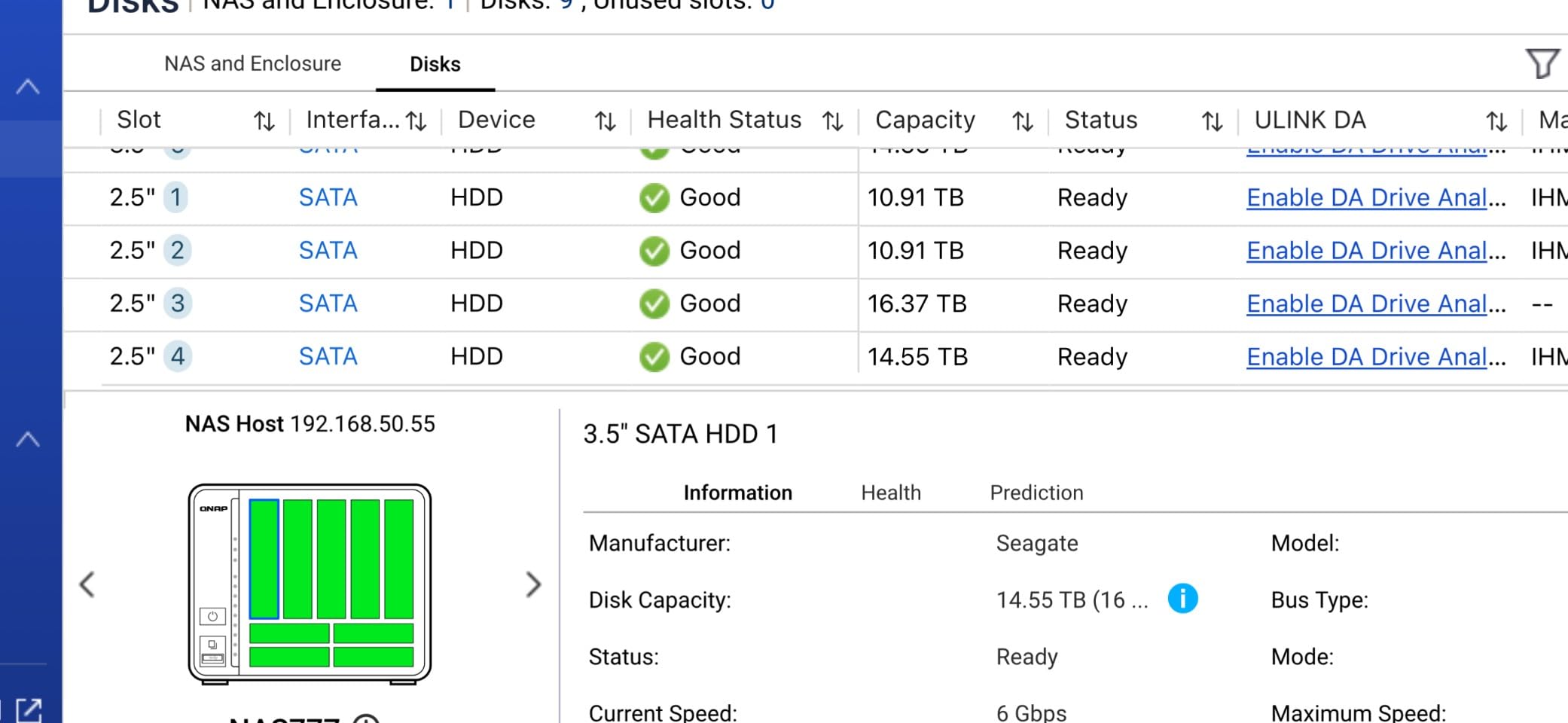 QNAP TS-932PX-4G 5+4 Bay High-Speed NAS with Two 10GbE and 2.5GbE Ports Customer Review QNAP TS-932PX-4G 5+4 Bay High-Speed NAS with Two 10GbE and 2.5GbE Ports - Customer Photo 2