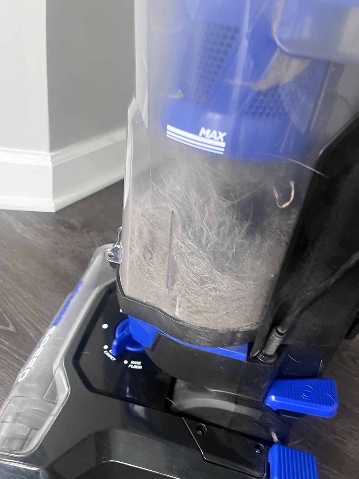 Eureka Lightweight Powerful Upright Vacuum Cleaner for Carpet and Hard Floor, PowerSpeed, New Model,Blue,black/New Model - Customer Photo 2