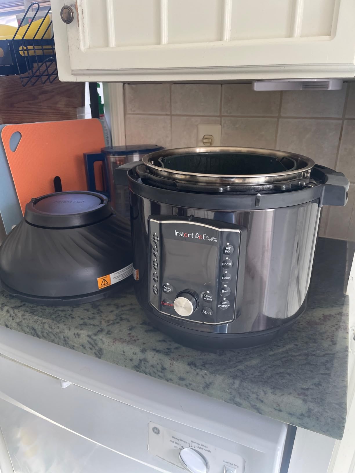 Instant Pot Duo Crisp 11-in-1 Air Fryer and Electric Pressure Cooker Combo with Multicooker Lids that Air Fries, Steams, Slow Cooks, Sautes, Dehydrates, & More, Free App With Over 800 Recipes, 6 Quart customer photo 2
