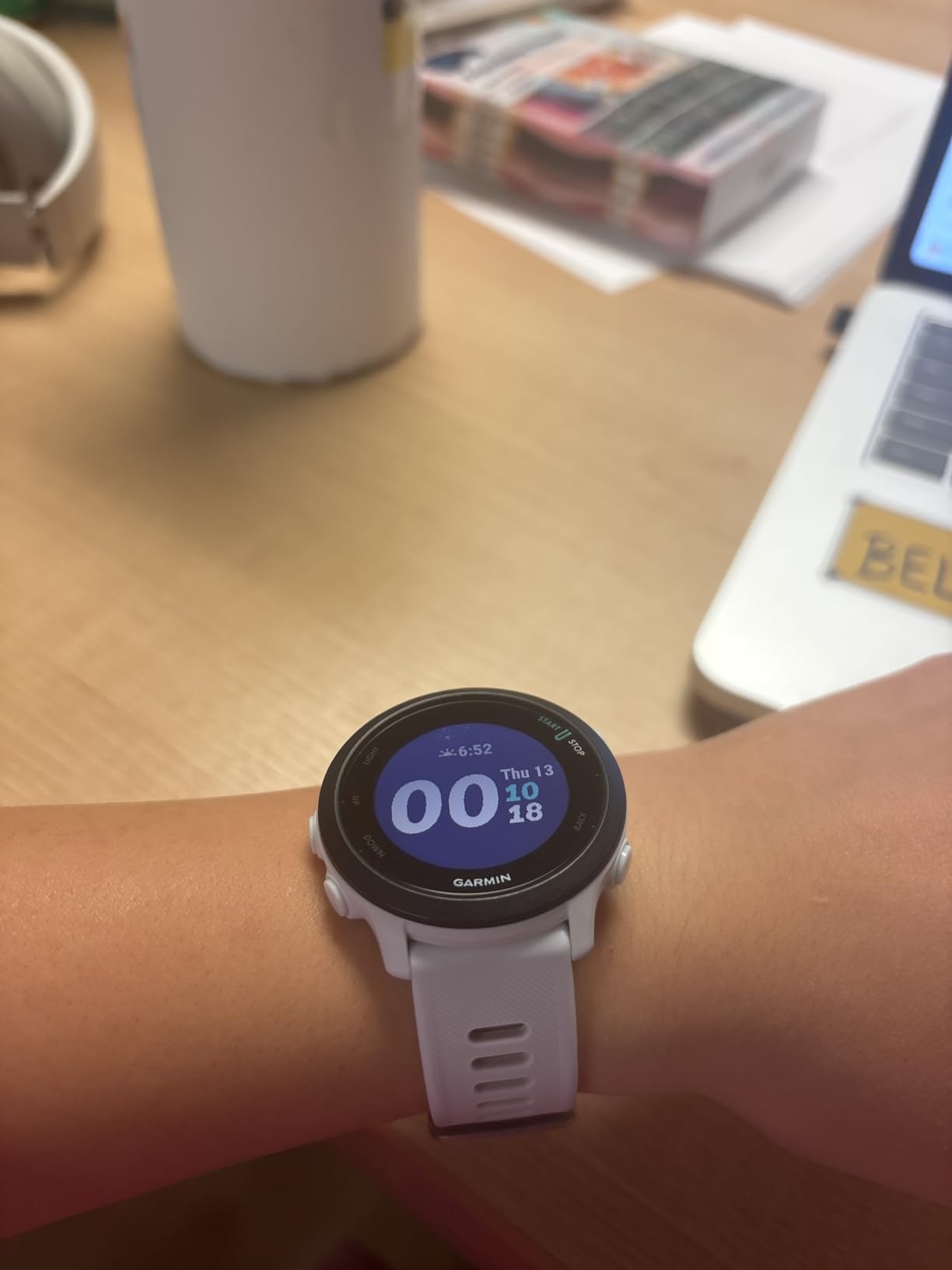 Garmin Forerunner 55, GPS Running Watch with Daily Suggested Workouts, Up to 2 Weeks of Battery Life, Black - 010-02562-00 - Customer Photo 2