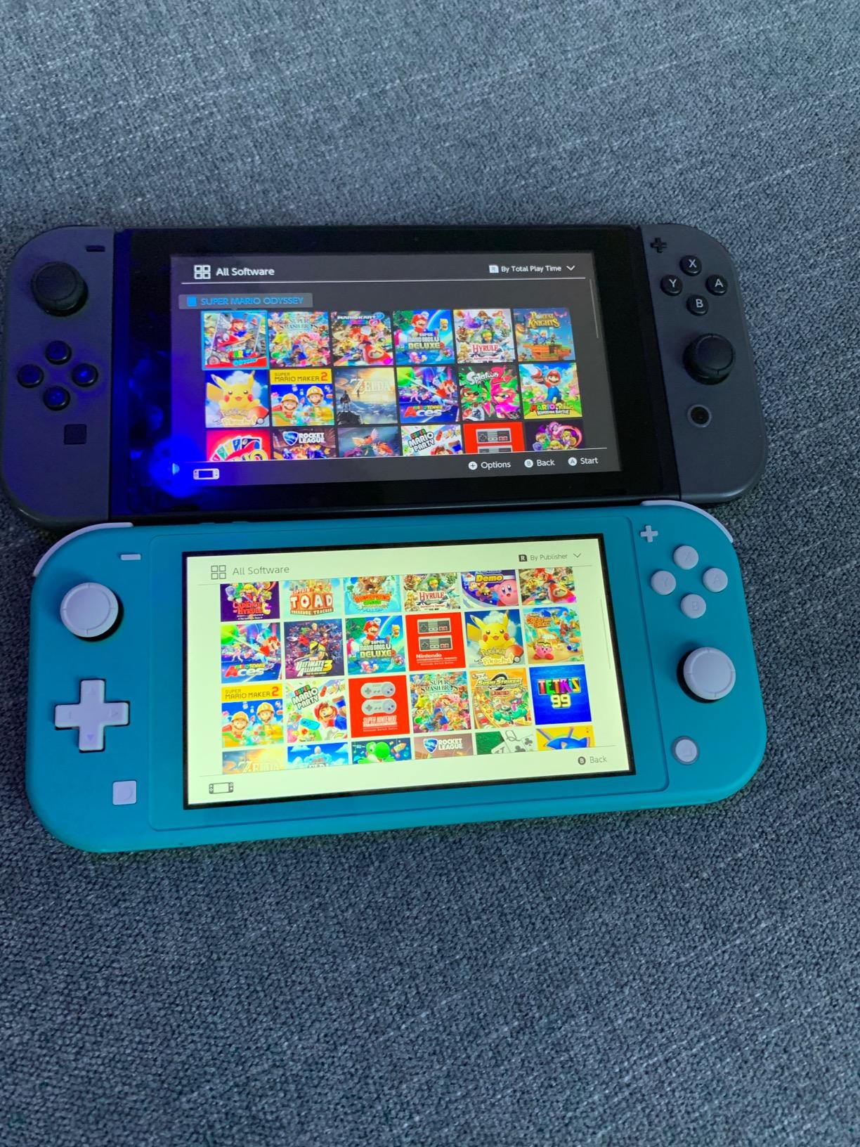Nintendo Switch Lite - Blue - Customer Photo 1