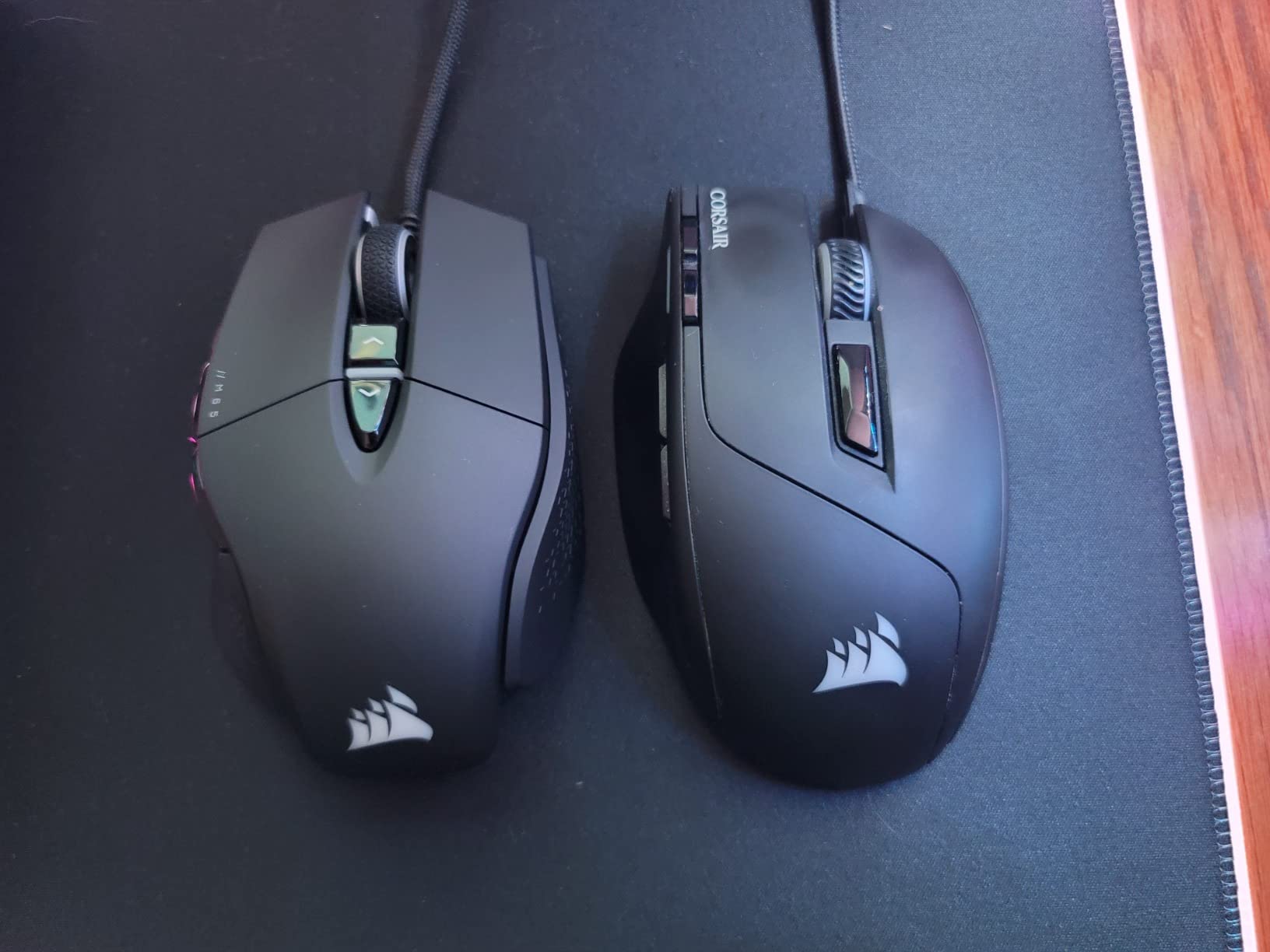 Corsair M65 RGB Ultra Tunable FPS Gaming Mouse Marksman 26,000 DPI Optical Sensor, Optical Switches, AXON Hyper-Processing Technology, Sensor Fusion Control, Tunable Weight System - Black - Customer Photo 2