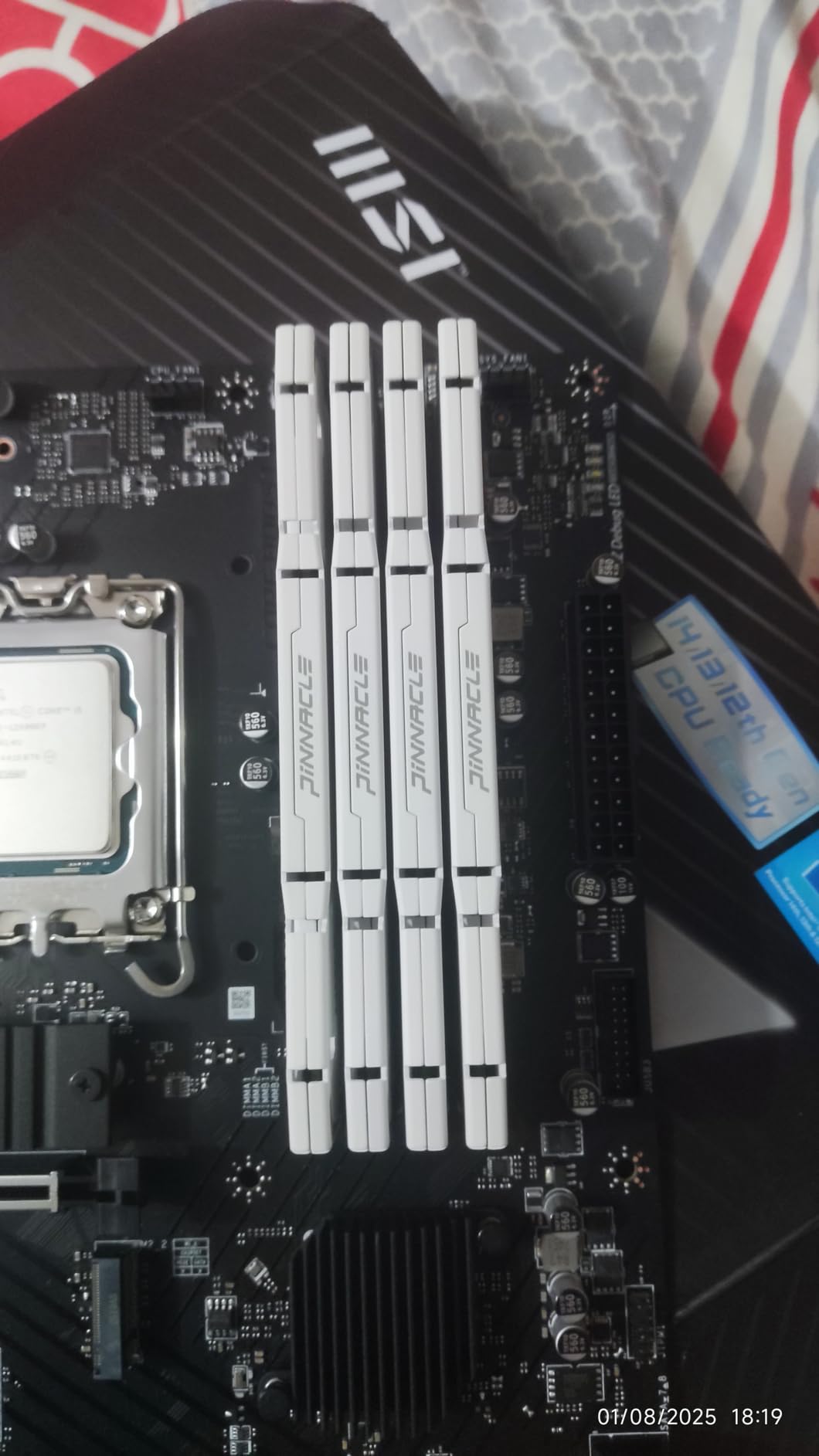 Intel Core i5-12600KF Desktop Processor 10 (6P+4E) Cores up to 4.9 GHz Unlocked LGA1700 600 Series Chipset 125W Customer Review Intel Core i5-12600KF Desktop Processor 10 (6P+4E) Cores up to 4.9 GHz Unlocked LGA1700 600 Series Chipset 125W - Customer Photo 4