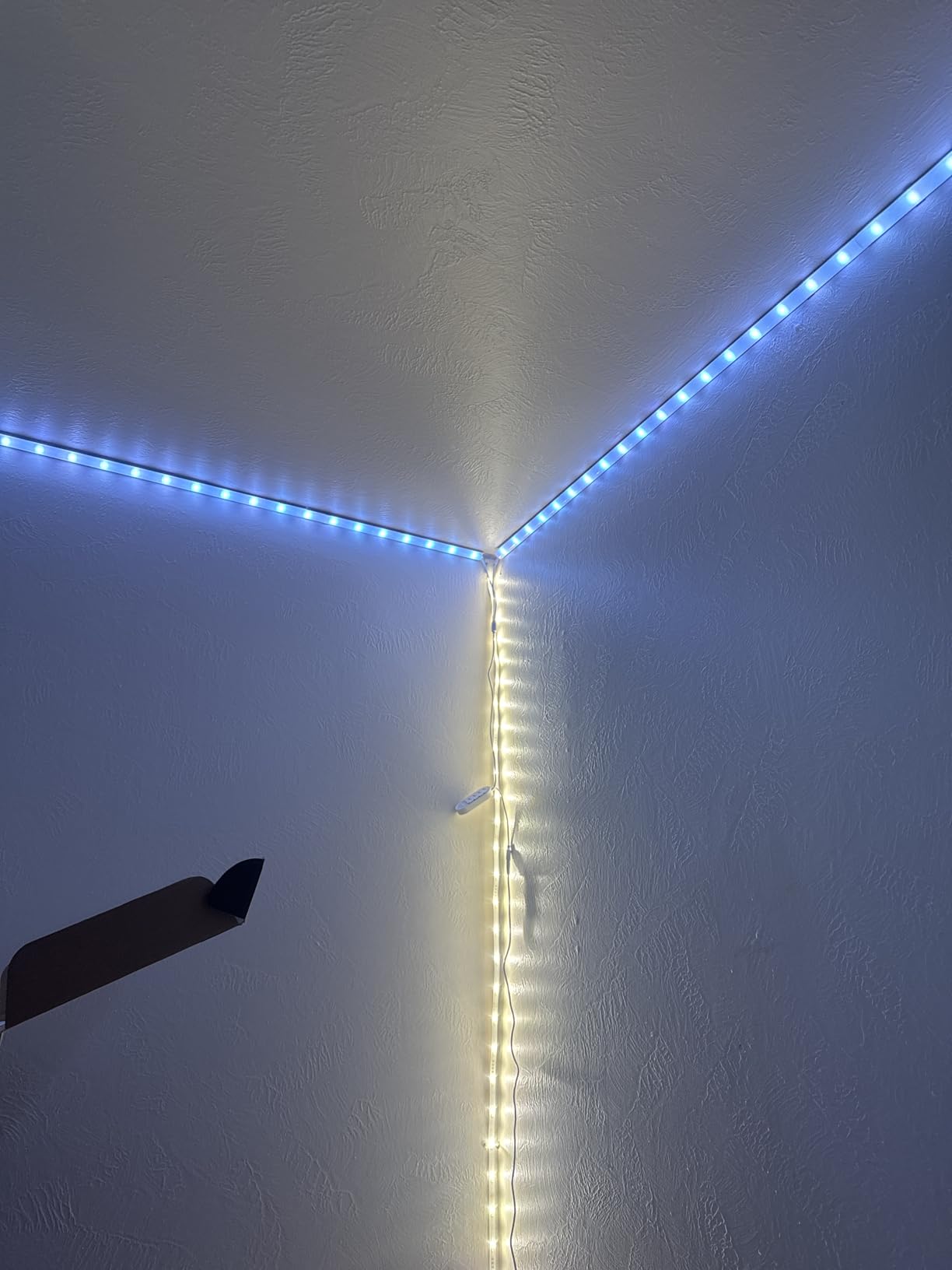 Govee 100ft RGBIC LED Strip Lights, Smart LED Lights Work with Alexa and Google Assistant, LED Lights for Bedroom WiFi App Control Segmented DIY Multiple Colors, Color Changing Light, (2 x 50ft) - Customer Photo 5