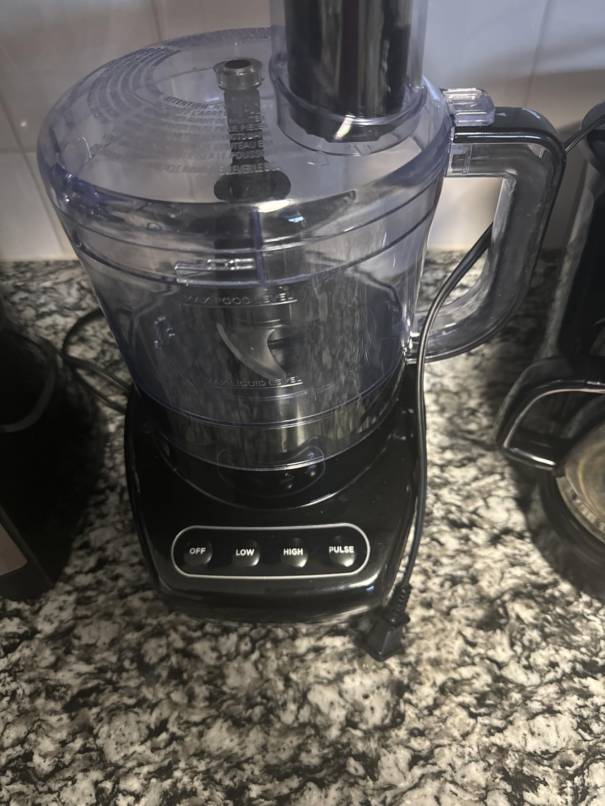 BLACK+DECKER 3-in-1 Easy Assembly 8-Cup Food Processor, Stainless Steel S-Blade, Easy-Clean, Touchpad Controls Black customer photo 2