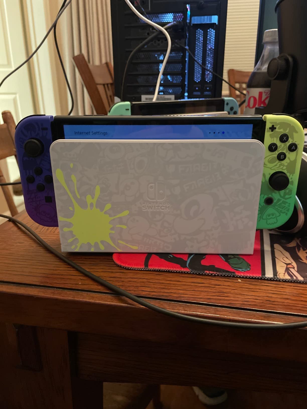 Nintendo Switch – OLED Model Splatoon 3 Special Edition - Customer Photo 3