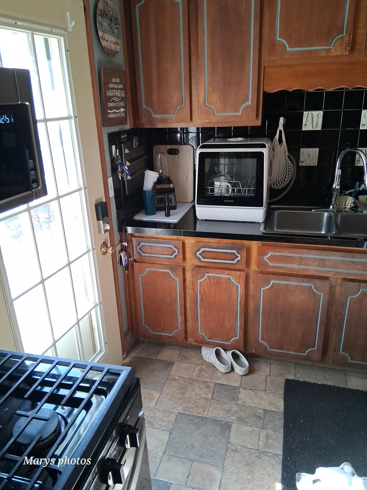 BLITZHOME Portable Dishwasher Countertop, WIFI Smart Dishwasher, Compact Dishwashers with 5L Built-in Water Tank, 6 Programs, 360° Dual Spray, High-Temp& Air-Dry Function, Fruit Cleaning Customer Review BLITZHOME Portable Dishwasher Countertop, WIFI Smart Dishwasher, Compact Dishwashers with 5L Built-in Water Tank, 6 Programs, 360° Dual Spray, High-Temp& Air-Dry Function, Fruit Cleaning - Customer Photo 2