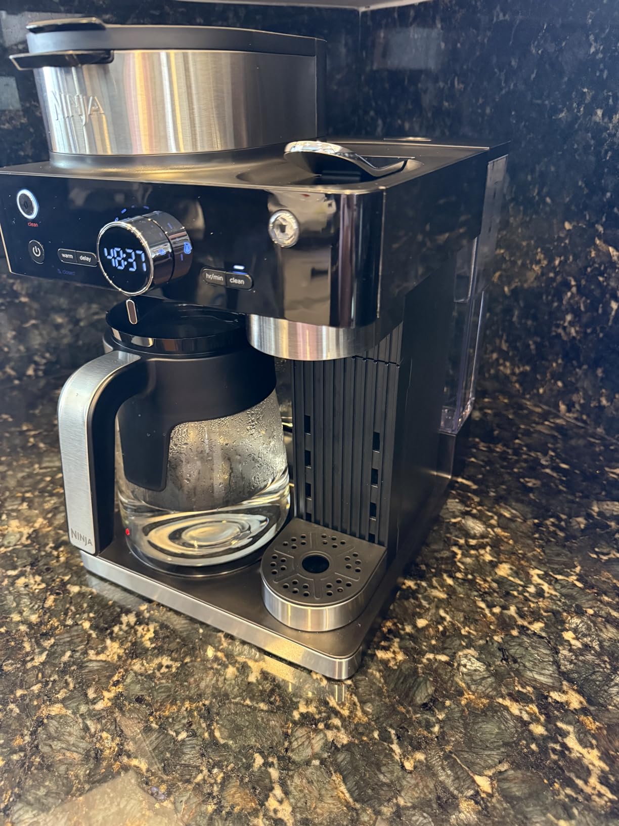 Ninja Espresso & Coffee Maker & Barista System, 3 Espresso Brew Styles, Single-Serve Coffee & Nespresso Capsule Compatible Customer Review Ninja Espresso & Coffee Maker & Barista System, 3 Espresso Brew Styles, Single-Serve Coffee & Nespresso Capsule Compatible - Customer Photo 4