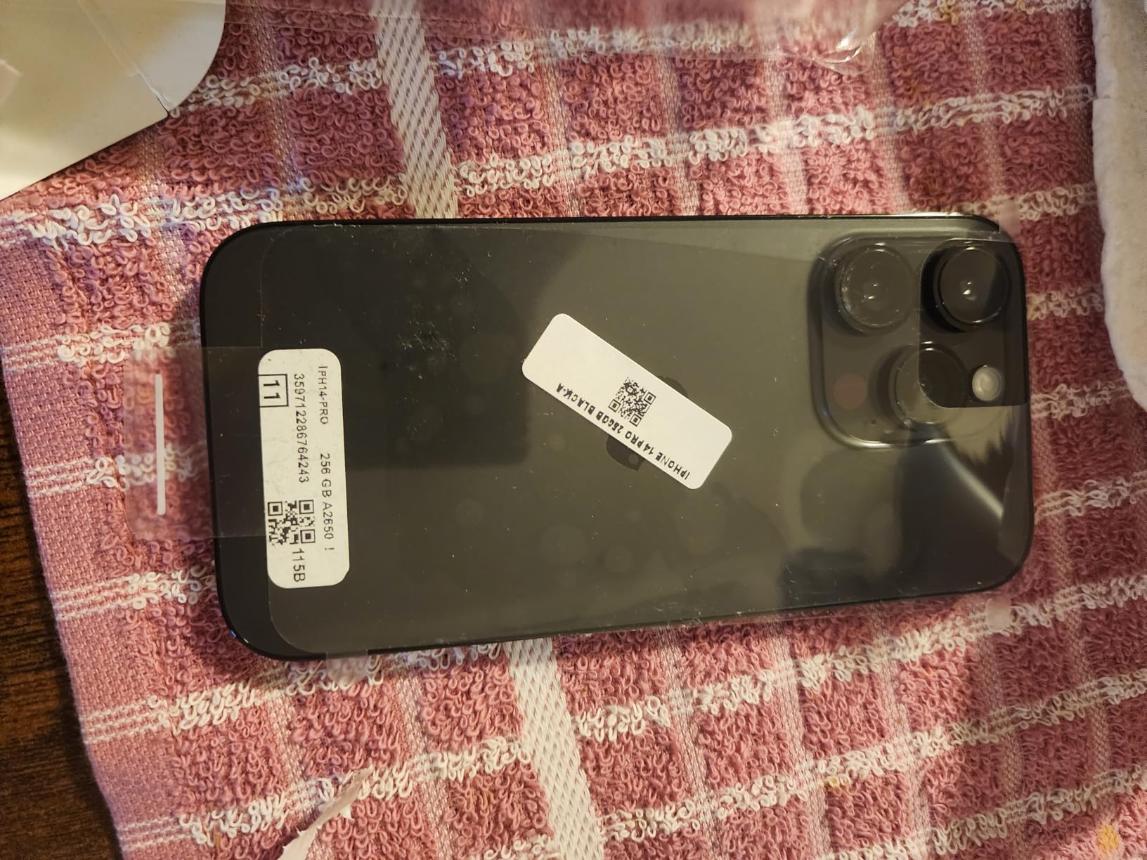 Apple iPhone 14 Pro, 256GB, Space Black - Unlocked (Renewed) Customer Review Apple iPhone 14 Pro, 256GB, Space Black - Unlocked (Renewed) - Customer Photo 2
