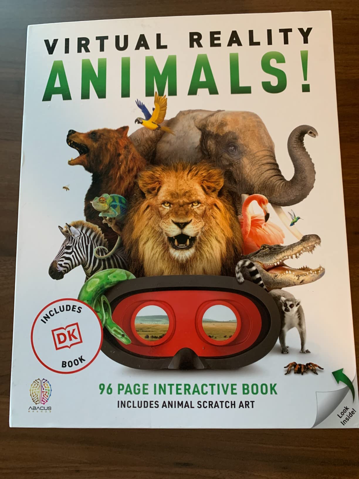 Abacus Brands Virtual Reality Animals! Gift Box - Illustrated Interactive VR Book and STEM Learning Activity Set - for Ages 8 and Up Customer Review Abacus Brands Virtual Reality Animals! Gift Box - Illustrated Interactive VR Book and STEM Learning Activity Set - for Ages 8 and Up - Customer Photo 2