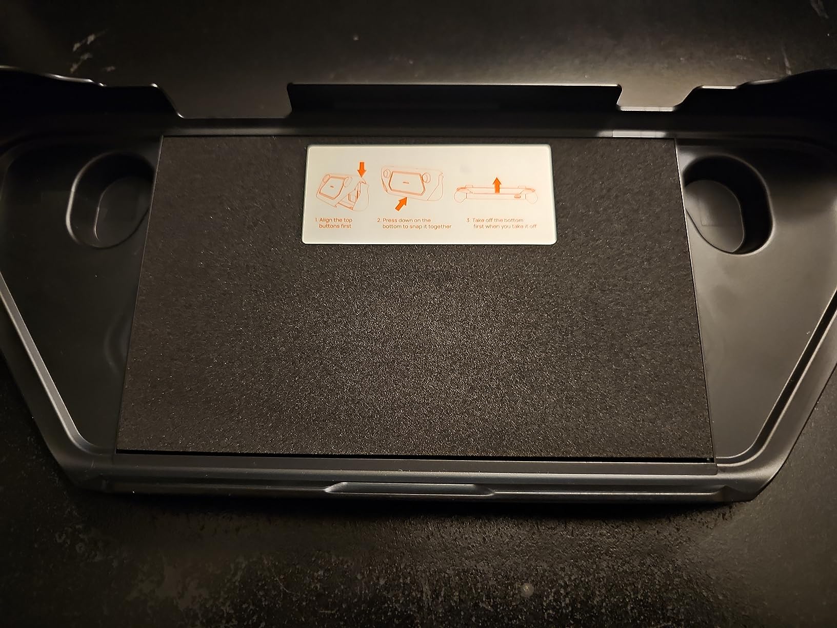 JSAUX ModCase for Steam Deck/Steam Deck OLED, PC0104 Modular Valve Steam Deck Case Include Protective Case, Face Cover, Cooling Fan, Metal Bracket and Strap - Cooler Set - Customer Photo 1