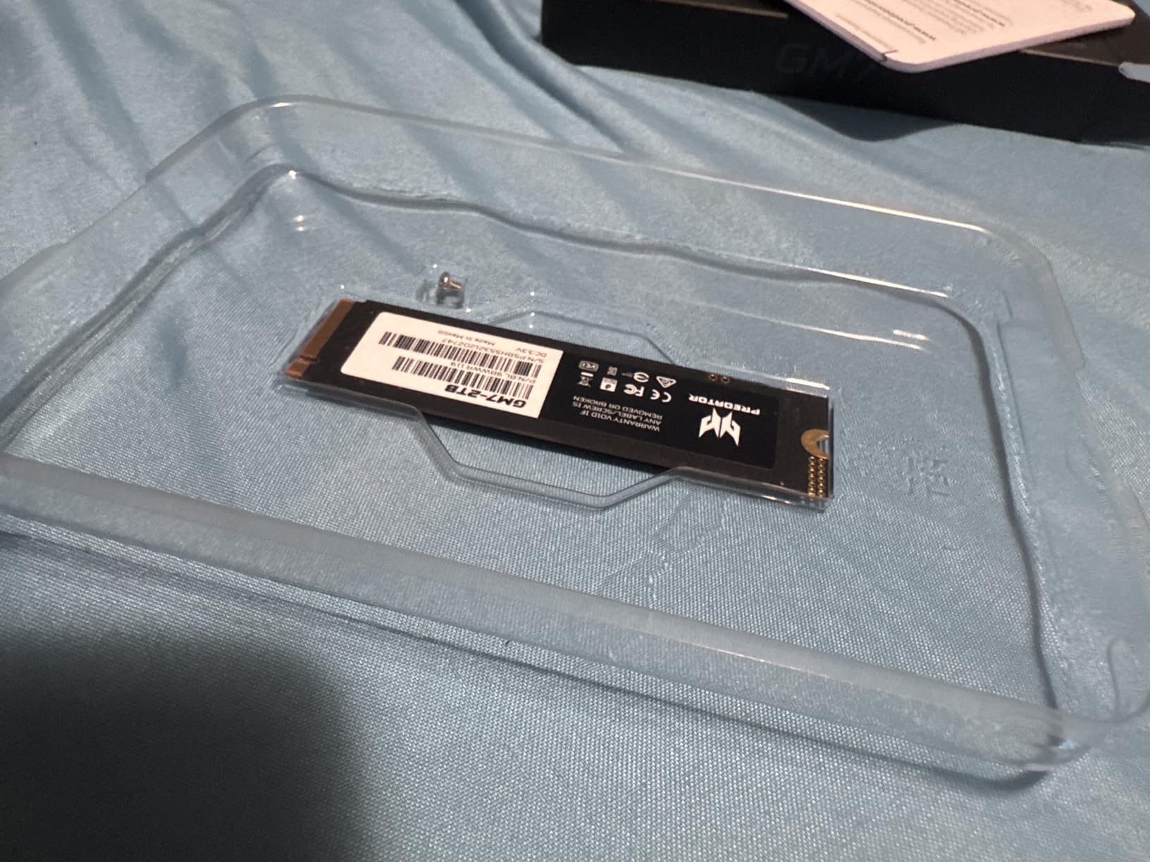 acer Predator GM7 2TB SSD: M.2 2280 PCIe Gen 4 x4 NVMe 2.0, Read Speed Up to 7400 MB/s, Internal PC Solid State Drive for Laptop, Desktop and PS5 - BL.9BWWR.119 - Customer Photo 2