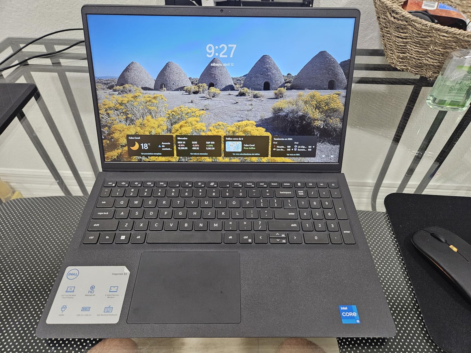 Dell Inspiron 15 3000 3520 Business Laptop Computer[Windows 11 Pro], 15.6'' FHD Touchscreen, 11th Gen Intel Quad-Core i5-1135G7, 16GB RAM, 1TB PCIe SSD, Numeric Keypad, Wi-Fi, Webcam, HDMI, Black - Customer Photo 3