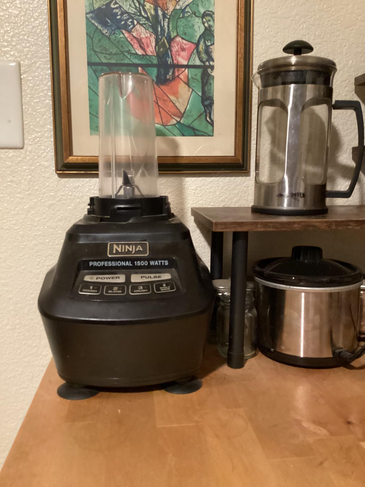 Ninja Blender, Kitchen System for-Smoothie, Frozen, Extract, Chop & Dough, Pitcher, 8-cup Food Processor Bowl, Smoothie Cup, Ninja Total Crushing, 1200 Watt, BPA Free, Dark Grey, BR601AMZ - Customer Photo 1