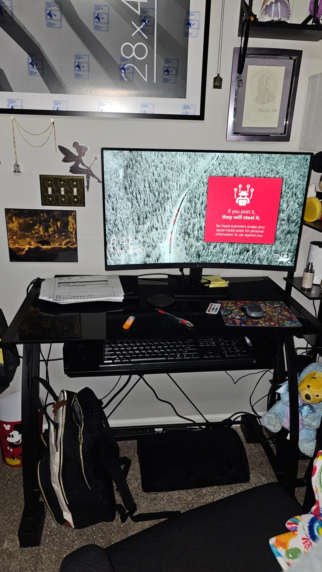 LG 32MR50C-B Curved Monitor 32-Inch FHD 100Hz AMD FreeSync OnScreen Control Dynamic Action Sync Black Stabilizer Tilt Stand (HDMI) - Black Customer Review LG 32MR50C-B Curved Monitor 32-Inch FHD 100Hz AMD FreeSync OnScreen Control Dynamic Action Sync Black Stabilizer Tilt Stand (HDMI) - Black - Customer Photo 3