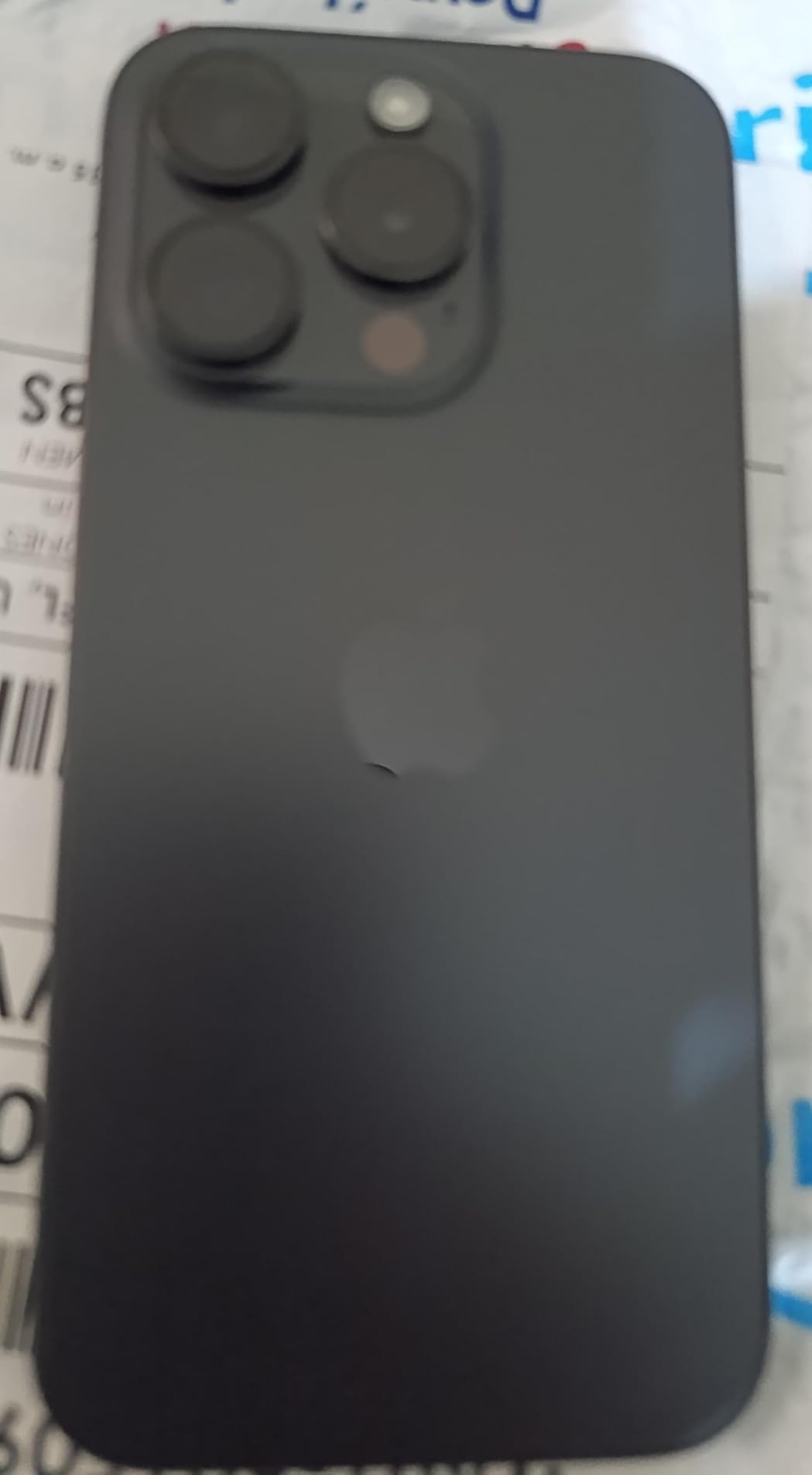 Apple iPhone 15 Pro, 256GB, Black Titanium - Unlocked (Renewed) Customer Review Apple iPhone 15 Pro, 256GB, Black Titanium - Unlocked (Renewed) - Customer Photo 1