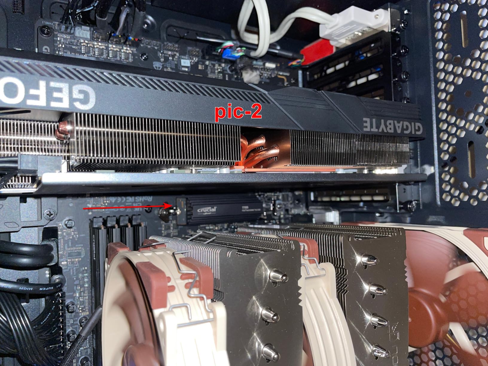 Crucial T705 1TB PCIe Gen5 NVMe M.2 SSD - Up to 13,600 MB/s - Game Ready - Internal Solid State Drive (PC) - +1mo Adobe CC - CT1000T705SSD3 - Customer Photo 3