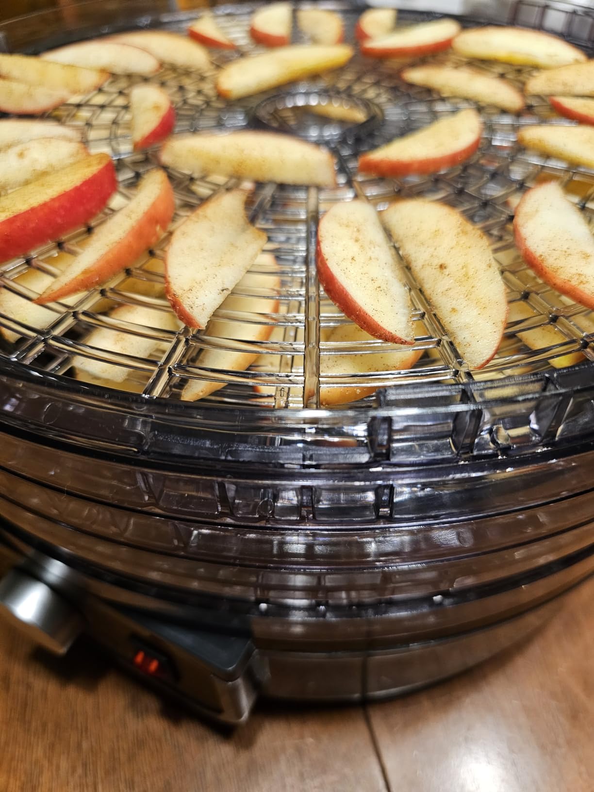 Nutrichef Electric Countertop Food Dehydrator | Professional Multi-Tier Food Preserver | Dehydrate Fish, Beef Jerky, Meats, Mushrooms, Fruits & Vegetables | 5 Stackable Trays for Easy Cleaning, Dark Black Customer Review Nutrichef Electric Countertop Food Dehydrator | Professional Multi-Tier Food Preserver | Dehydrate Fish, Beef Jerky, Meats, Mushrooms, Fruits & Vegetables | 5 Stackable Trays for Easy Cleaning, Dark Black - Customer Photo 1