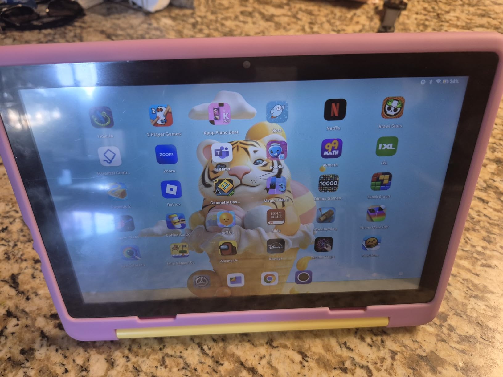 Jeazans Kids Tablet|Upgraded Android 14 Tablet 10 inch for Kids with Protective Case|Octa-Core|64GB|1TB TF Card Expandable|Dual Camera|Parental Control|Pre-intalled KIDOZ|Great Gift for Toddler(Blue) Customer Review Jeazans Kids Tablet|Upgraded Android 14 Tablet 10 inch for Kids with Protective Case|Octa-Core|64GB|1TB TF Card Expandable|Dual Camera|Parental Control|Pre-intalled KIDOZ|Great Gift for Toddler(Blue) - Customer Photo 1