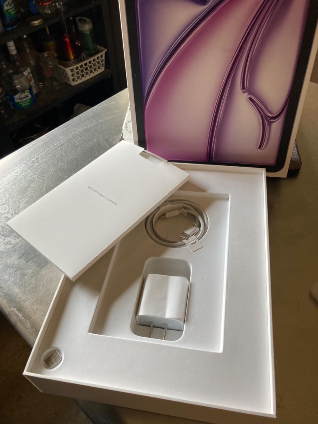 iPad Air 11-inch (M2): Built for Apple Intelligence, Liquid Retina Display, 128GB, 12MP Front/Back Camera, Wi-Fi 6E, Touch ID, All-Day Battery Life — Blue Customer Review iPad Air 11-inch (M2): Built for Apple Intelligence, Liquid Retina Display, 128GB, 12MP Front/Back Camera, Wi-Fi 6E, Touch ID, All-Day Battery Life — Blue - Customer Photo 4