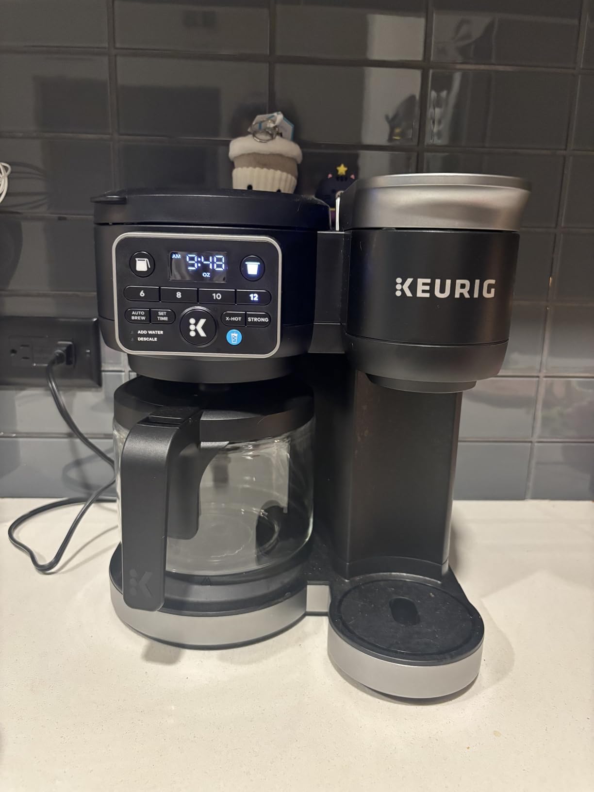 Keurig K-Duo Hot & Iced Single Serve & Carafe Coffee Maker, MultiStream Technology, 72oz Reservoir (Gen 2) customer photo 1