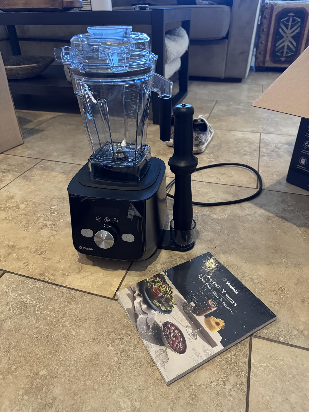 Vitamix Ascent X5 Blender with 10 Blending Programs, Self-Cleaning Program, Professional-Grade Blender for Smoothies, Soups and More, Stainless-Steel Blades, 48 Oz Container, Brushed Stainless - Customer Photo 4