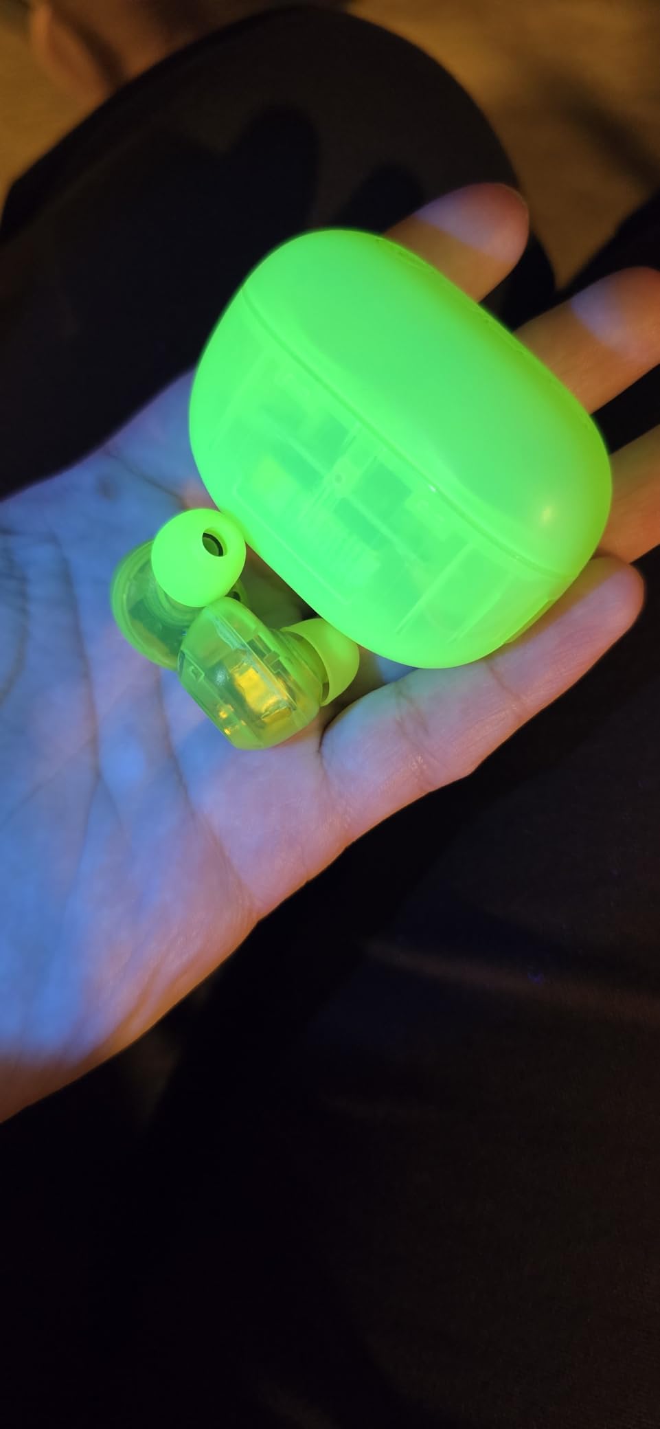 JLab Go Pop ANC True Wireless Earbuds & Charging Case, Black, Active Noise Cancelling, 10mm Drivers, Dual Connect, Customize Your Sound with App, Be Aware Mode, Compact Fit, MEMS Microphone - Customer Photo 4