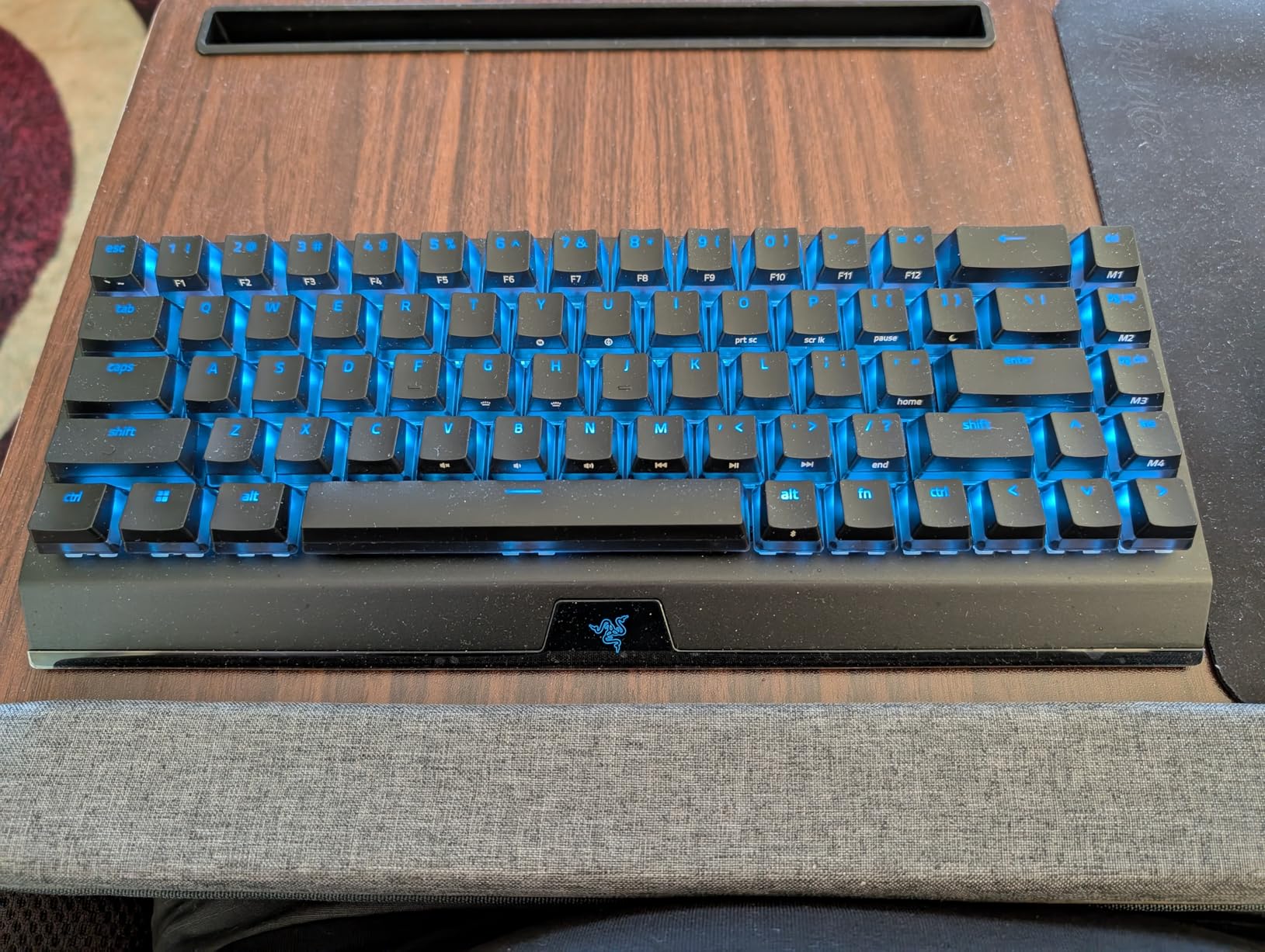 Razer BlackWidow V4 Mini HyperSpeed Wireless Hot Swappable 65% Gaming Keyboard: HyperSpeed Wireless & Bluetooth 5.0 - Orange Switches Tactile & Quiet - Phantom Pudding Keycap - 200 Hr Battery customer photo 2