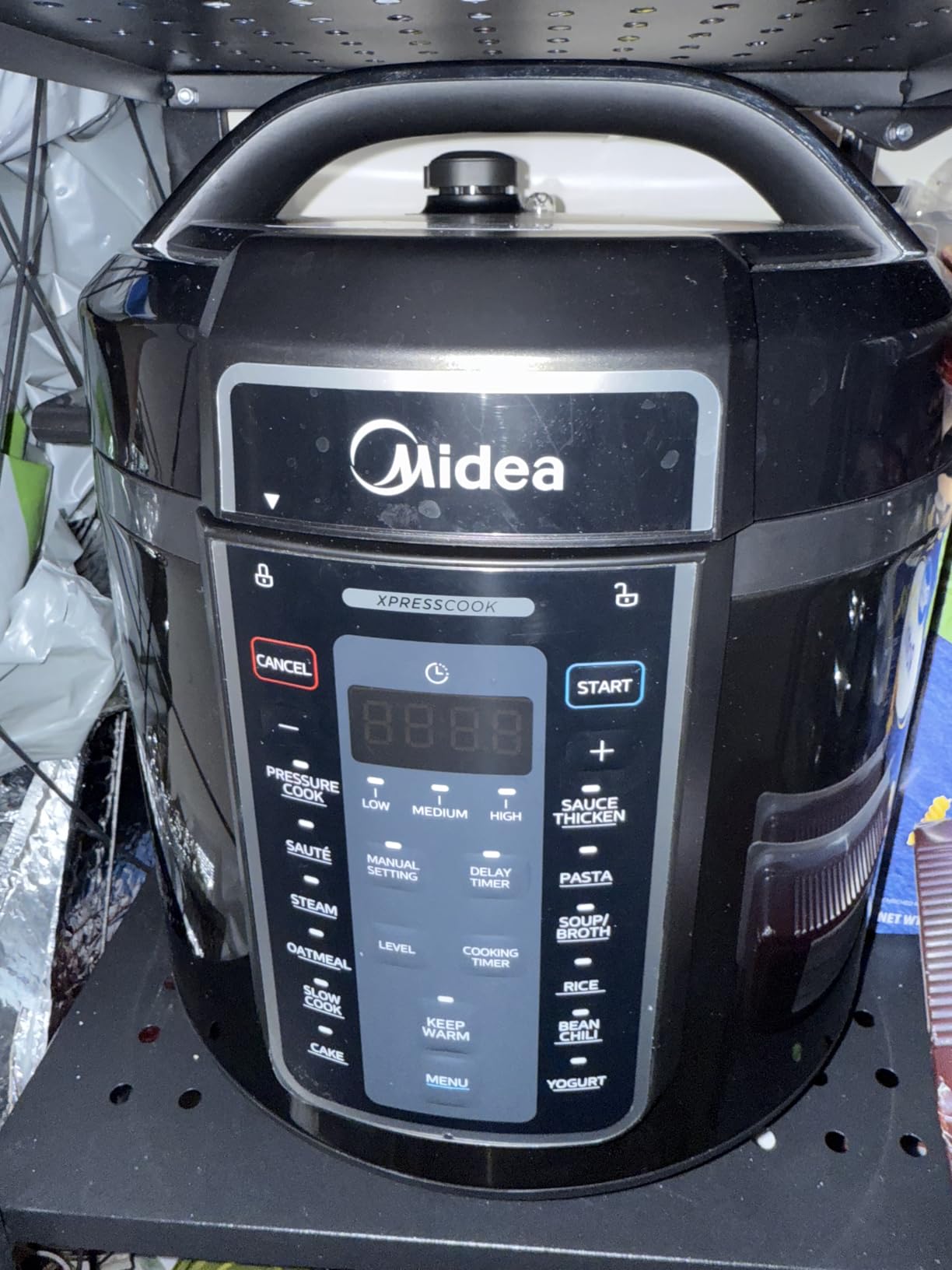 Midea 12-in-1 Electric Pressure Cooker, 6 Quarts, 12 Presets, Multi-Functional Programmable Slow Cooker, Rice Cooker, Steamer, Sauté Pan, Yogurt Maker, and More, Stainless Steel - Customer Photo 1
