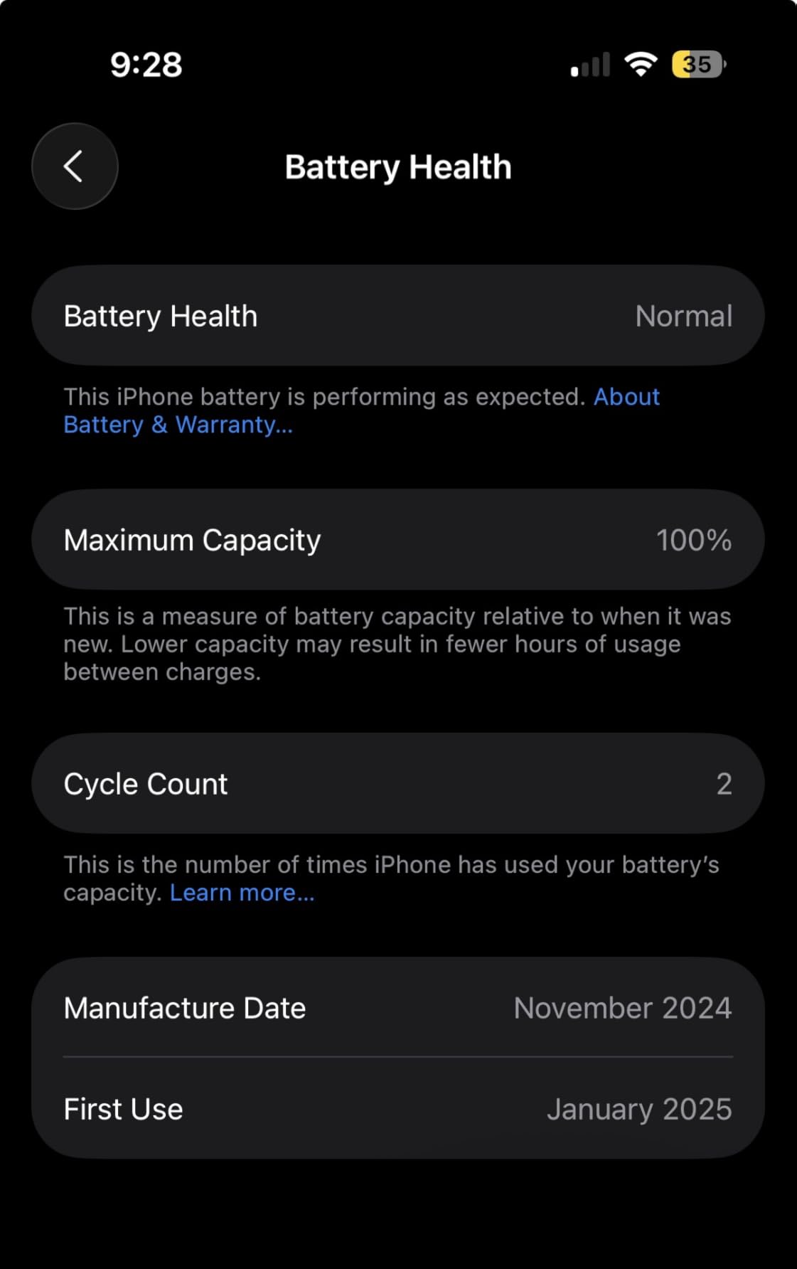 Apple iPhone 16 Pro, US Version, 128GB, Black Titanium - Unlocked (Renewed) Customer Review Apple iPhone 16 Pro, US Version, 128GB, Black Titanium - Unlocked (Renewed) - Customer Photo 2