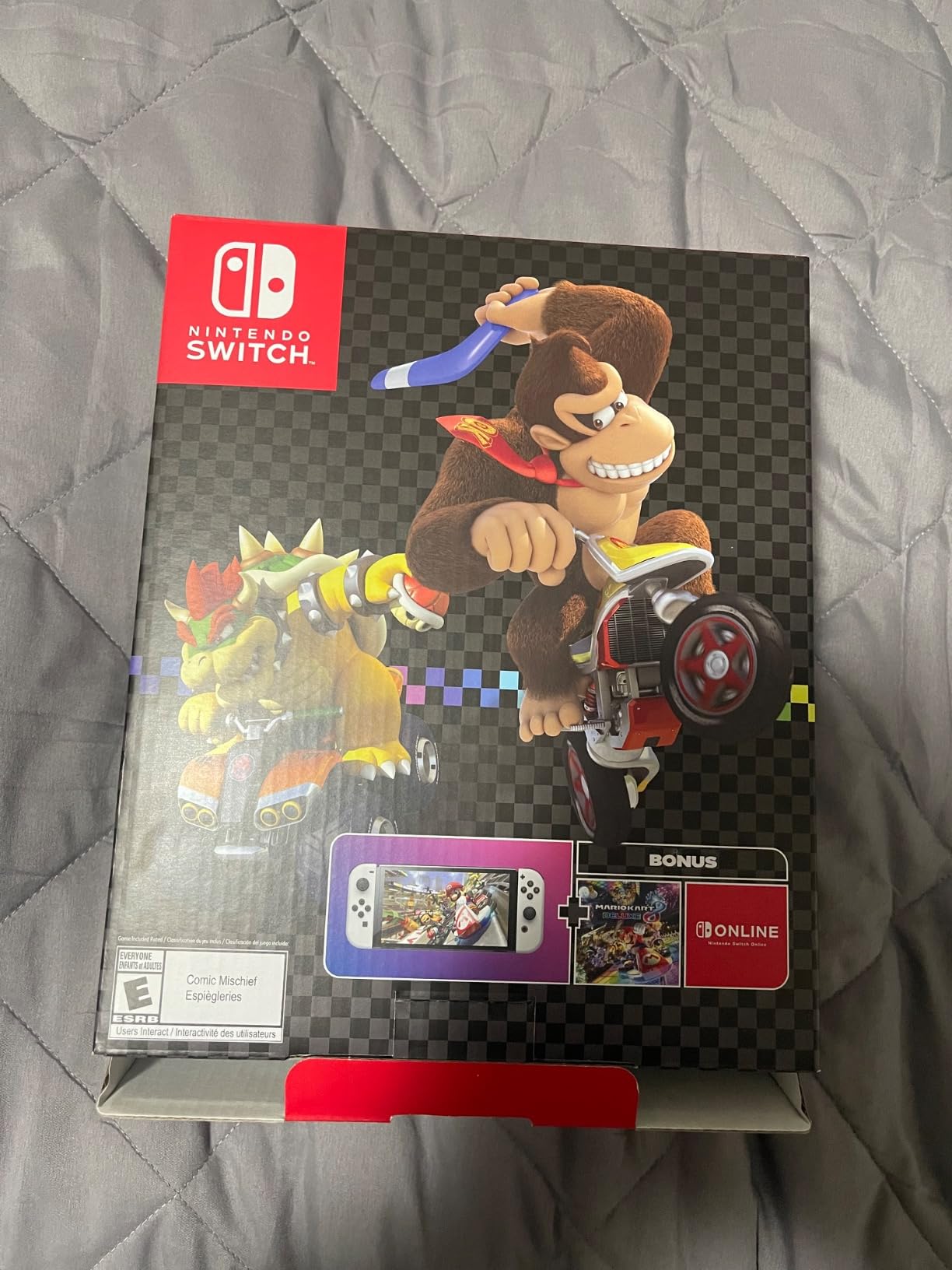 Nintendo Switch™ – OLED Model Mario Kart™ 8 Deluxe Bundle - Customer Photo 5