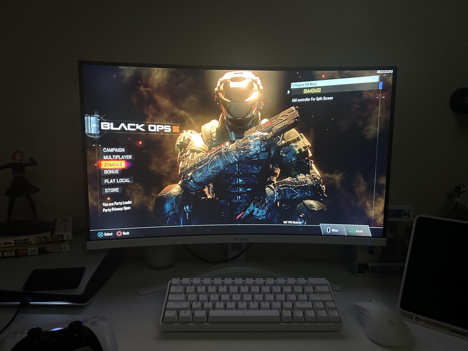 CRUA 34 Inch Curved Gaming Monitor, 21:9 WQHD 3440x1440 165Hz/144Hz 1500R Ultrawide Computer Monitor Support Freesync, PIP/PBP, 120% sRGB, HDMI 2.0 & DP 1.4, Wall Mountable/Tilt Adjustable-Black Customer Review CRUA 34 Inch Curved Gaming Monitor, 21:9 WQHD 3440x1440 165Hz/144Hz 1500R Ultrawide Computer Monitor Support Freesync, PIP/PBP, 120% sRGB, HDMI 2.0 & DP 1.4, Wall Mountable/Tilt Adjustable-Black - Customer Photo 2
