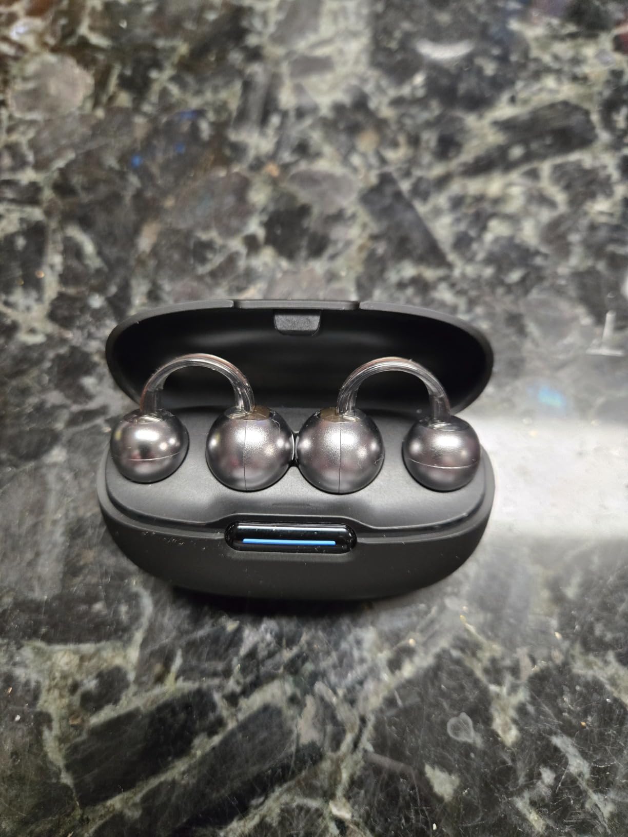 Lytmi CozyClip D1 Open Clip Earbuds, Hi-Fi Sound, Enhanced Bass, AI-Powered Clear Call, Anti-Leakage, 30Hr Playtime, Secure Fit, IP54 Waterproof, Dual-Connection, Bluetooth 5.4 Wireless Headphones - Customer Photo 4